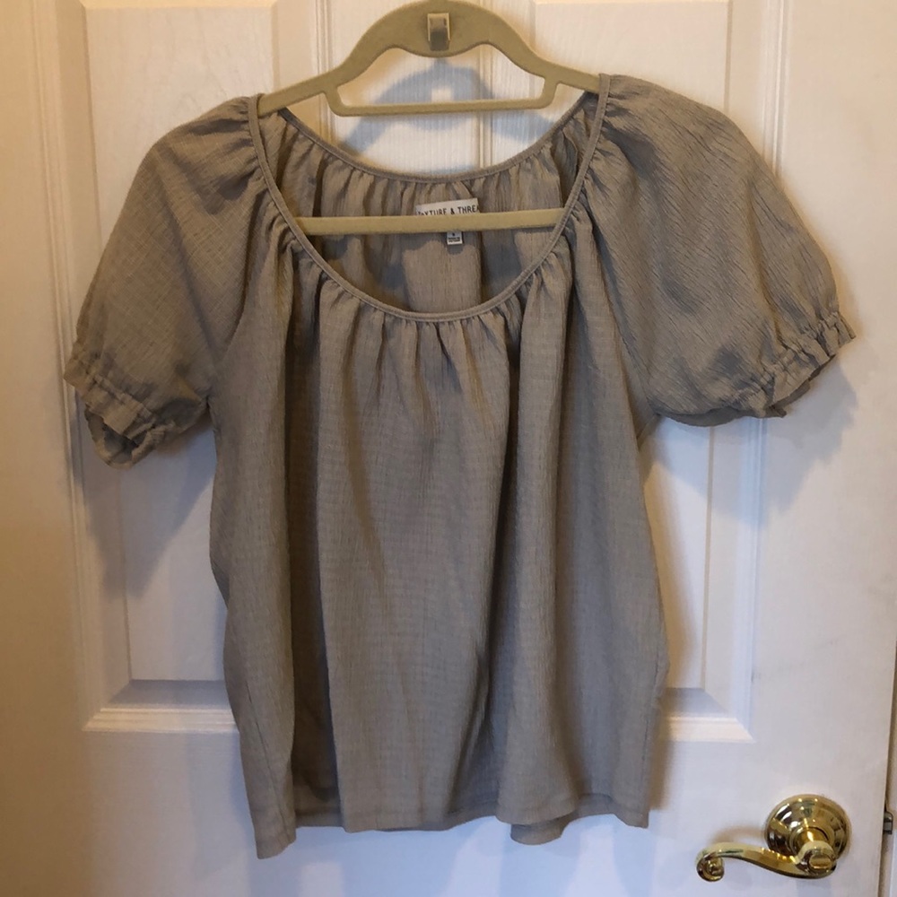 Madewell peasant top never worn